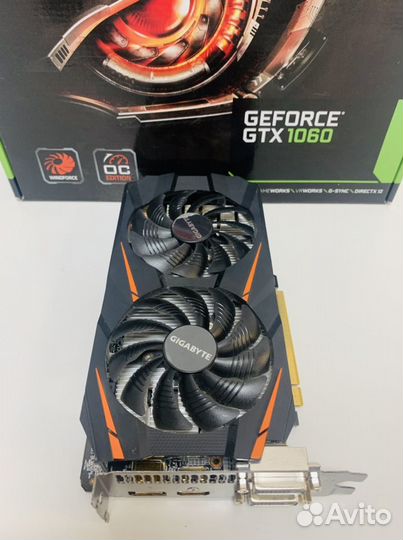 Видеокарта GTX1060 6GB