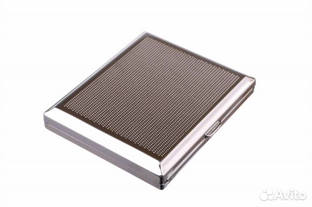 Портсигар Stoll на 18 сигарет, нержавеющая сталь