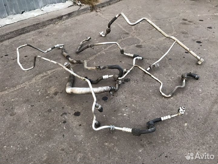 Патрубки кондиционера Порше Панамера 970