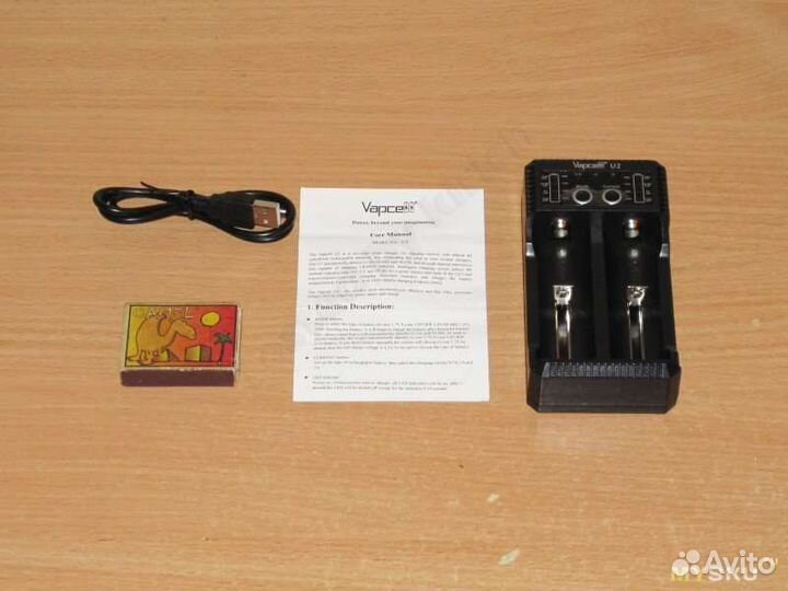 Зарядное-Поуербанк для литий-ион и др. аккум новый