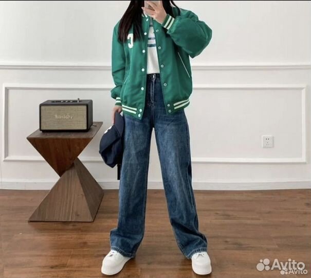 Бомбер стеганный новый