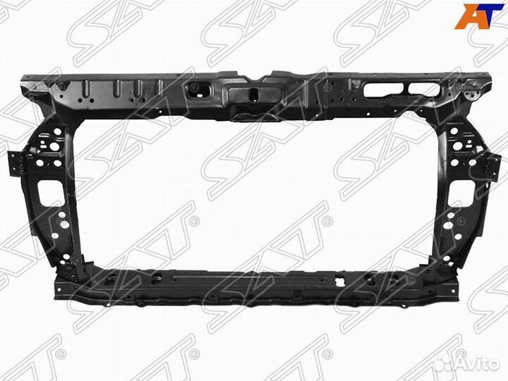 Хундай соларис 2011-2017 передний фартук телевизор