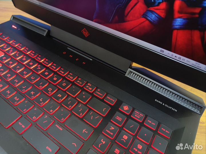 Игровой ноутбук HP omen 17