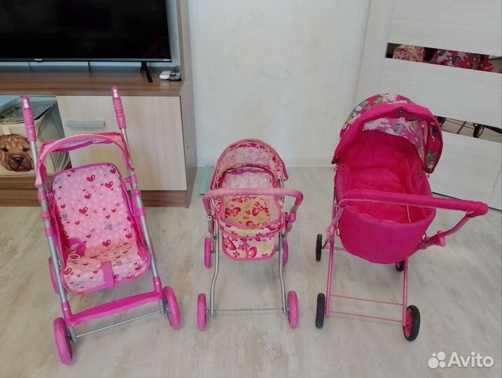 Коляска кукольная