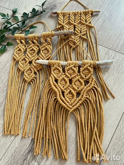 Панно макраме