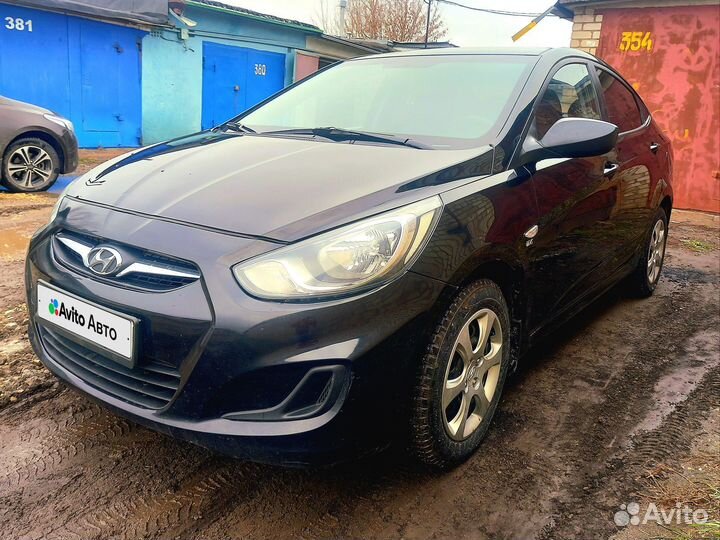 Hyundai Solaris 1.6 МТ, 2012, 163 000 км