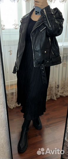 Bershka Женские кожаные ботинки, сапоги