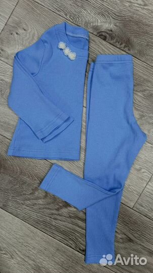 Костюм детский, лосины, джемпер