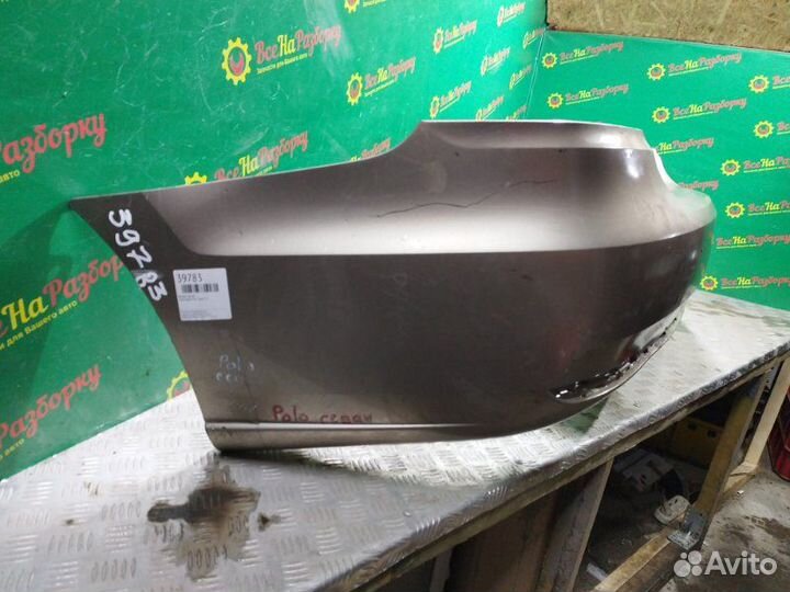 Бампер задний Volkswagen Polo седан 1.6