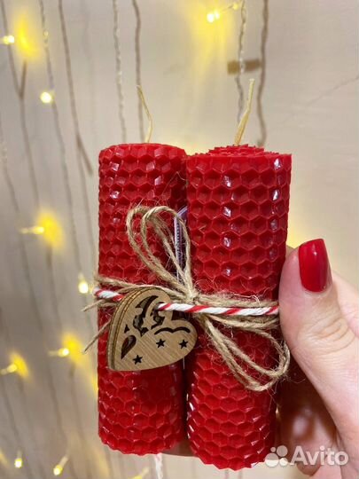 Программные свечи из вощины