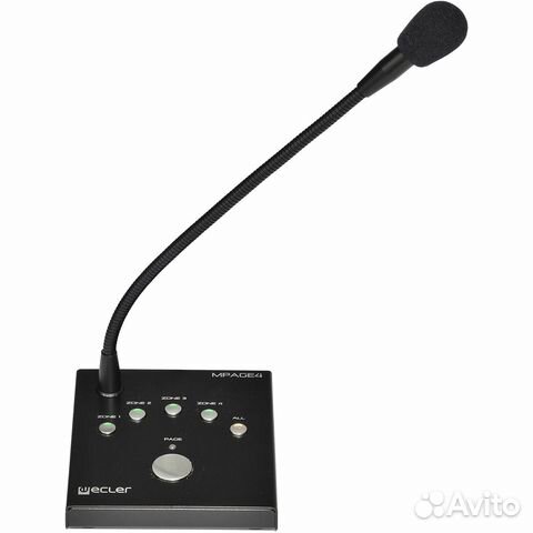 Пейджинговый микрофон Ecler mpage4
