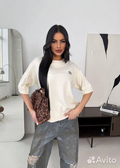 Кофта Miu Miu oversize