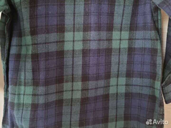 Рубашка клетчатая H&M 80