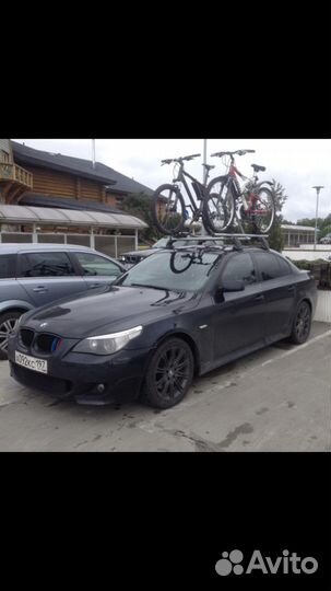 Багажник на крышу BMW e60 + велокрепления