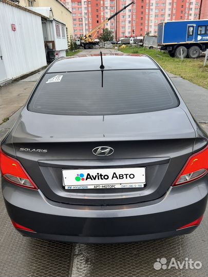 Hyundai Solaris 1.6 МТ, 2016, 176 000 км