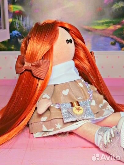 Интерьерная кукла тильда