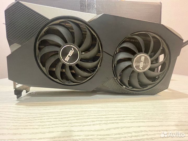 Видеокарта RTX 3070 asus dual 8 gb