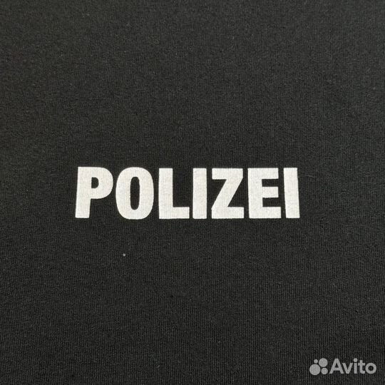 Vetements polizei футболка оригинал