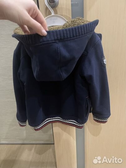 Бомбер детский утепленный 110