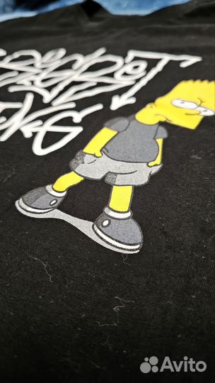 Футболка с бартом симпсоном L