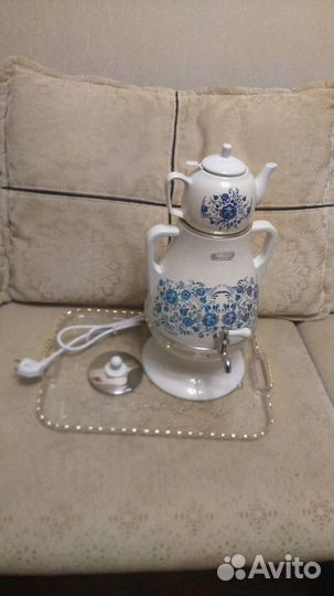 Самовар электрический 4 литра новый