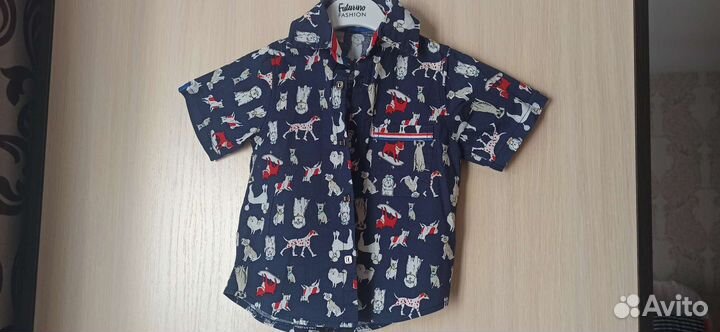 Рубашка для мальчика 92