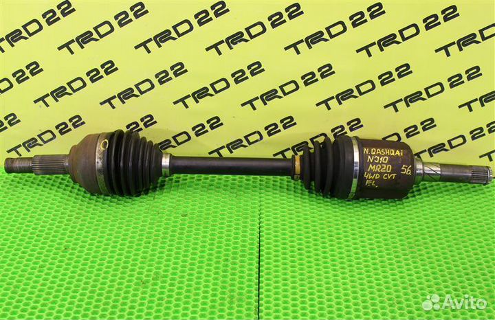 Привод передний левый Nissan Qashqai J10 MR20