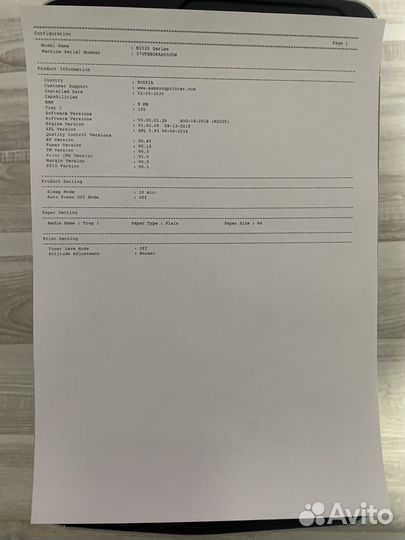 Принтер лазерный Samsung Xpress m2020