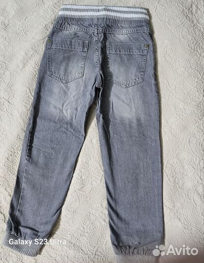 Джинсы на резинке р.122