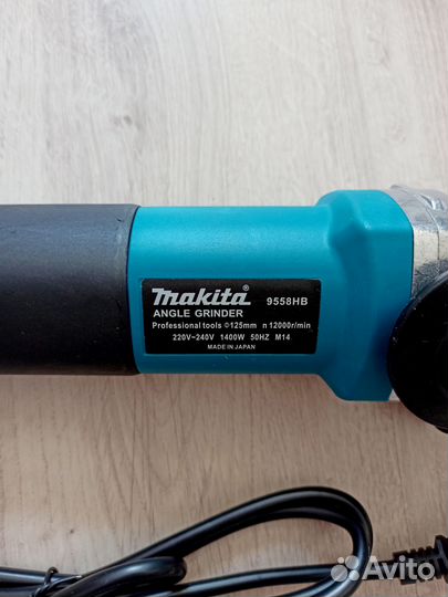 Болгарка Makita 125мм с регулировкой скоростей