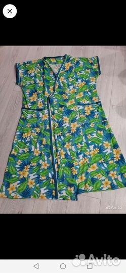 Домашнее платье миди