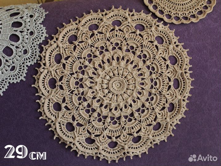 Ажурные салфетки