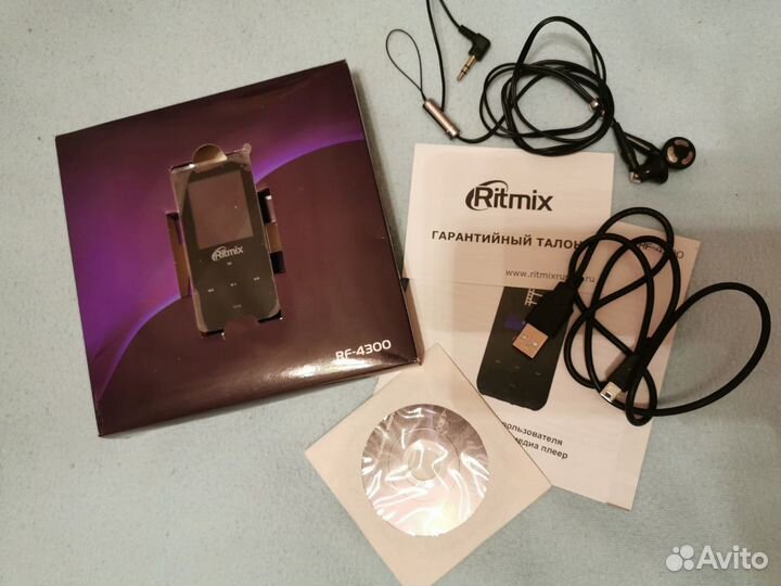Новый цифровой аудио-видио плеер Ritmix RF-4300