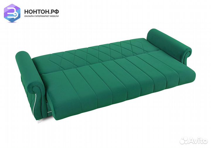 Диван книжка Роуз зеленый