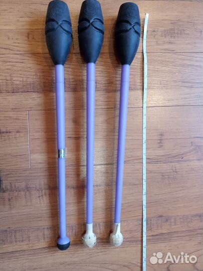 Булавы для худ.гимнастики 45 см Fig Approved 3 шт