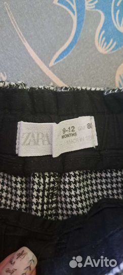 Шорты для девочки 9-12м zara