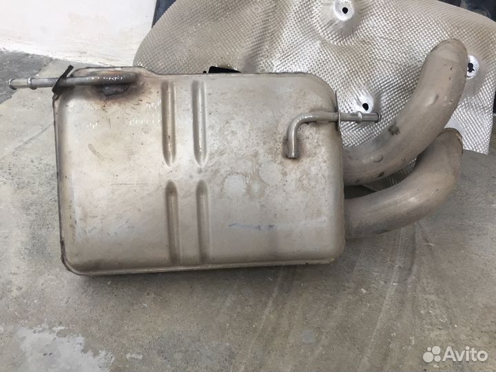 Задний глушитель бачок Мерседес GLE cupe W 292 диз