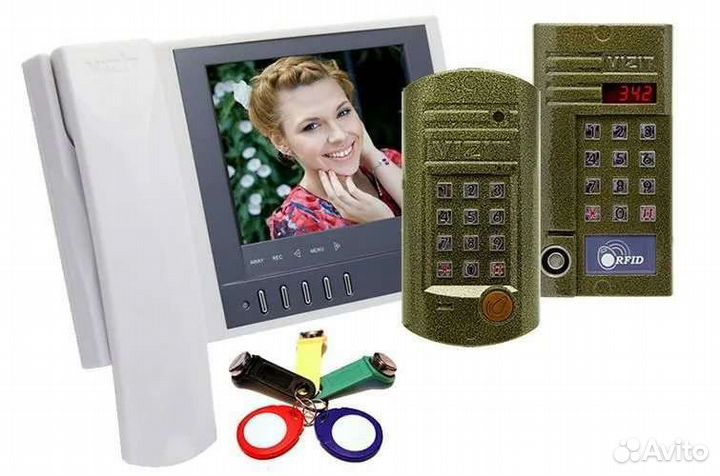 Видеонаблюдение, домофоны, скуд