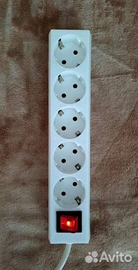 Сетевой фильтр удлинитель 2м