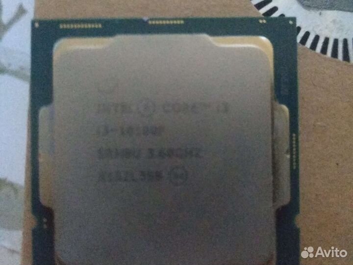 Процессор intel core i3 10100f