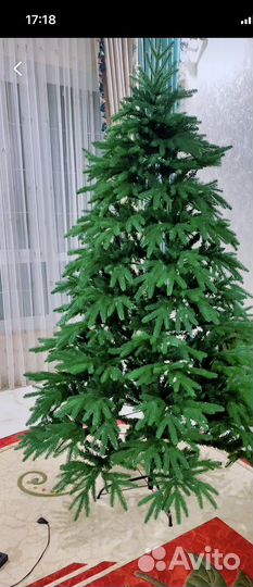 Елка искусственная литая 180см