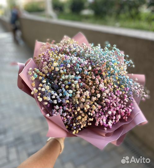 Букет из гипсофилы