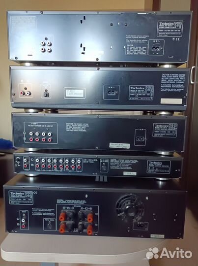 Technics с колонками Klipsch RF-52 II