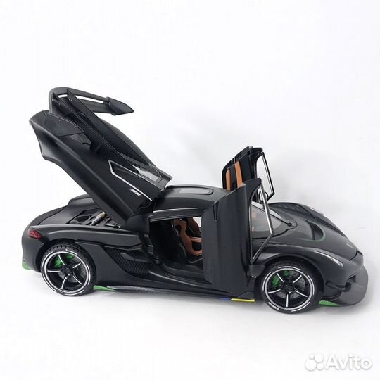 Металлическая машинка Koenigsegg Jesko 20см