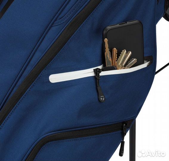 Сумка для гольфа TaylorMade Flextech Stand, синяя