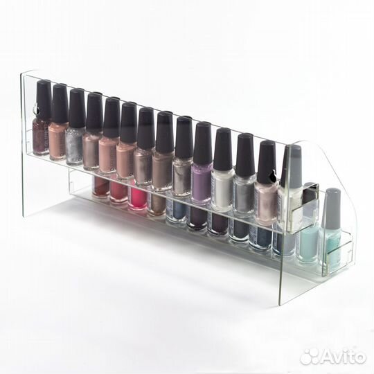 Горка из оргстекла 2-ух ступенчатая 308х145х117 мм