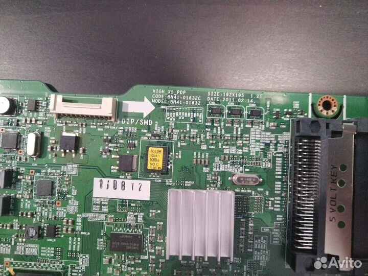 Main плата BN41-01632 от тв Samsung PS43D490AW