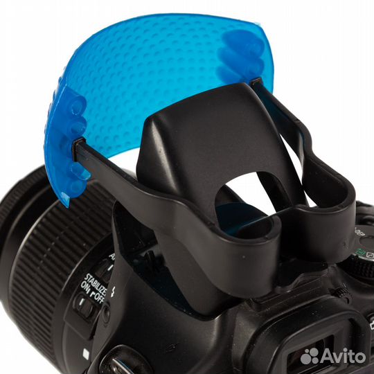 Рассеиватель с набором гелей на встроенную вспышку