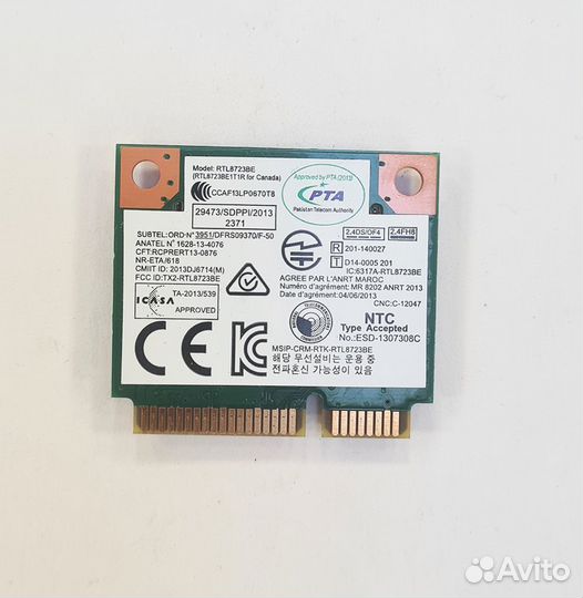 Б\У Модуль wi-fi RTL8723BE Asus R540SA