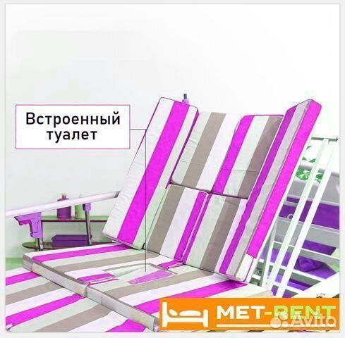 Медицинская кровать и матрас противопролежневый